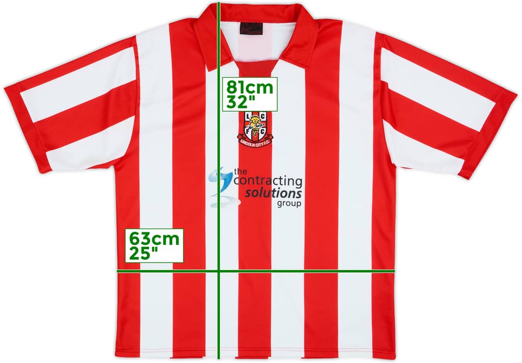 2004-06 Lincoln City Home Shirt - 8/10 - (XXL)