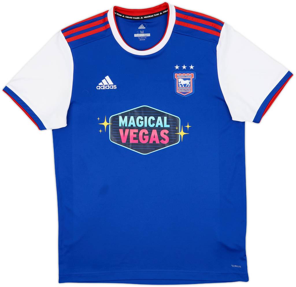 2018-19 Ipswich Home Shirt - 9/10 - (M)
