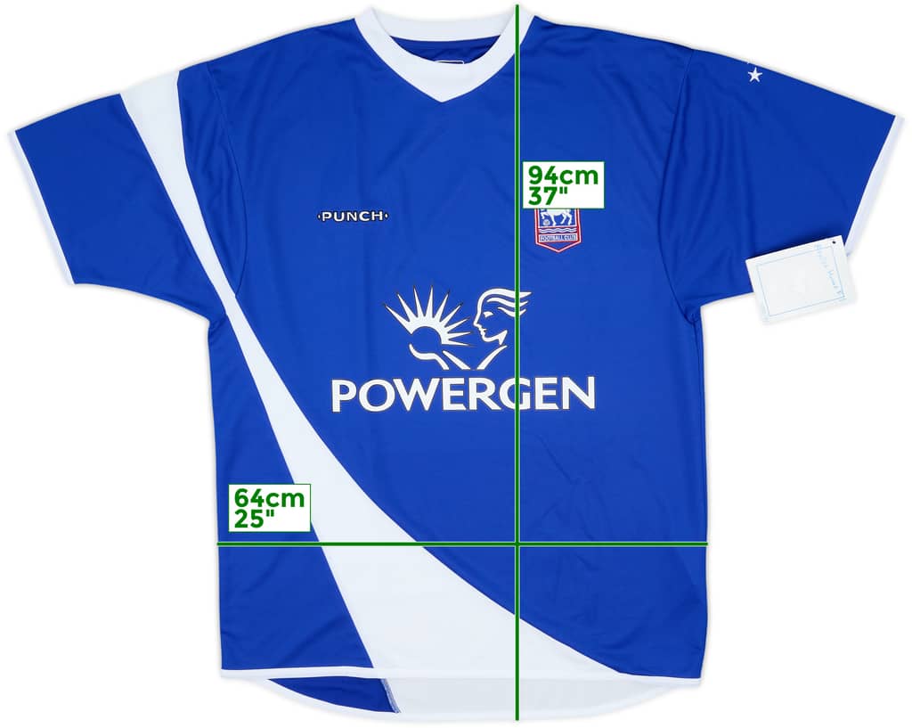 2005-07 Ipswich Home Shirt (L)