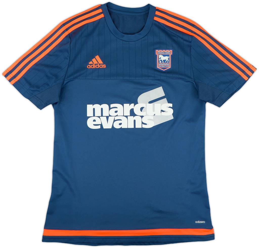 2015-16 Ipswich adizero Training Shirt - 9/10 - (M)