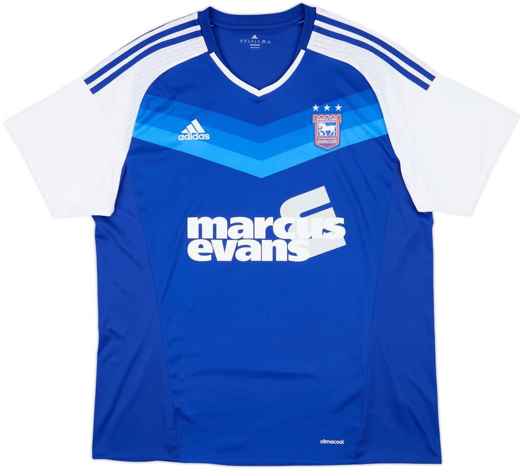 2016-17 Ipswich Home Shirt - 8/10 - (XL)