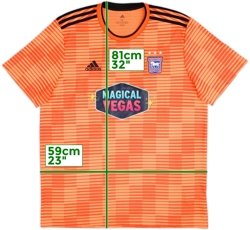 2018-20 Ipswich Away Shirt - 9/10 - (XL)