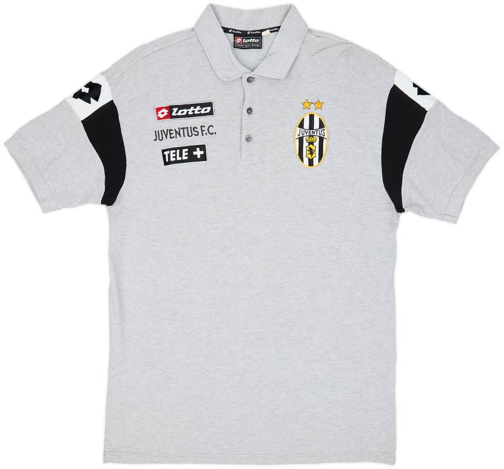 2000-01 Juventus Lotto Polo Shirt - 8/10 - (XL)