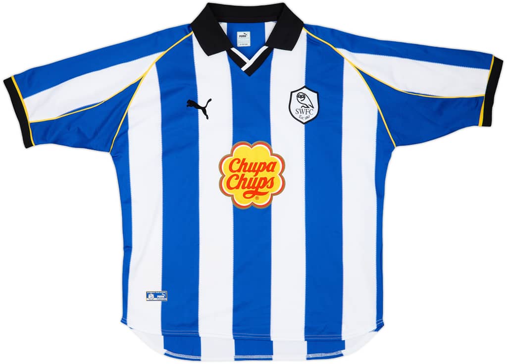 2000-01 Sheffield Wednesday Home Shirt - 9/10 - (XL)