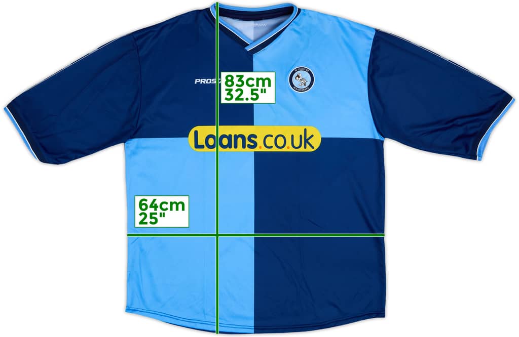 2004-05 Wycombe Wanderers Home Shirt - 8/10 - (XXL)
