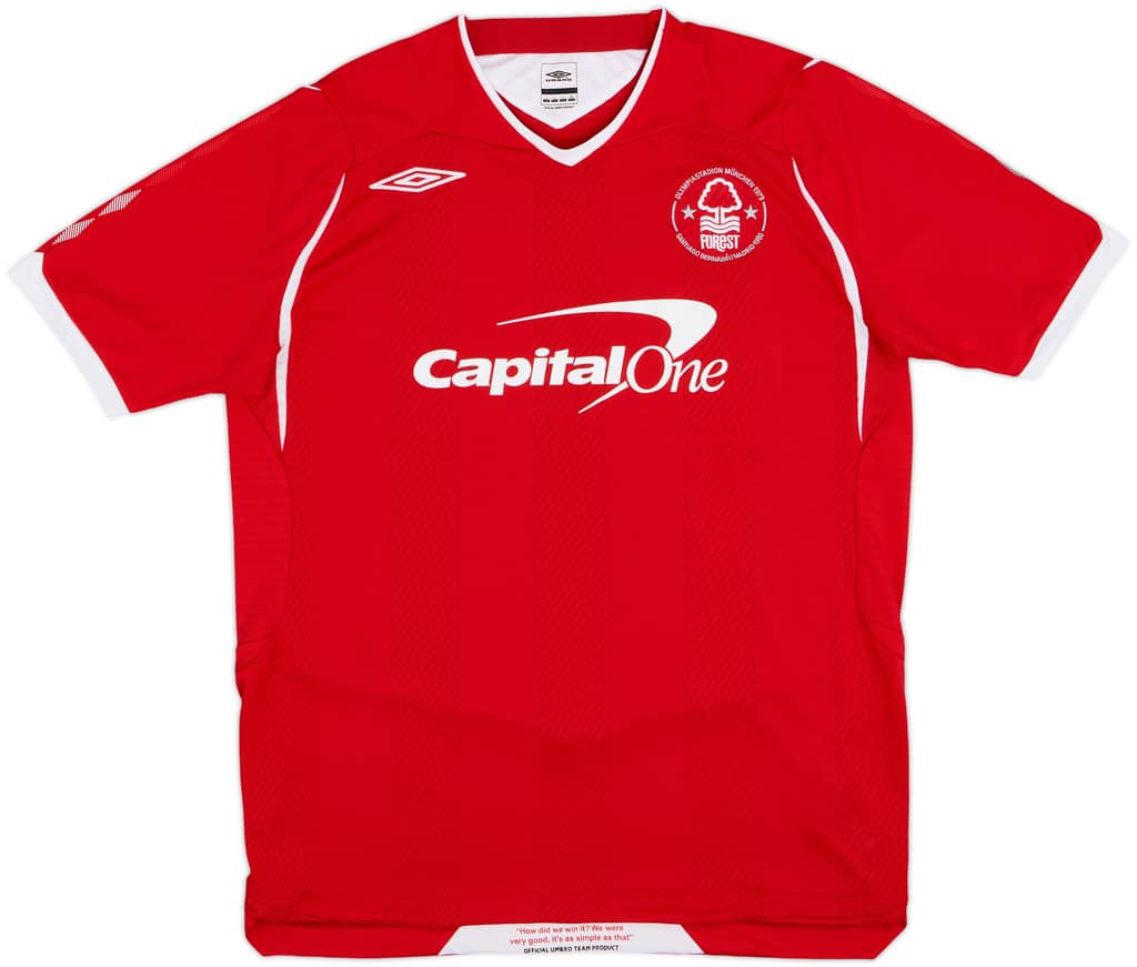 2008-09 Nottingham Forest Home Shirt - 7/10 - (L)