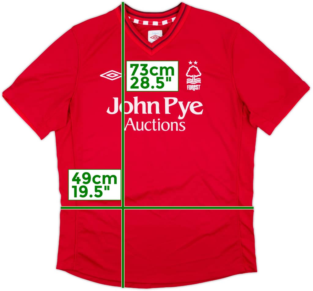 2012-13 Nottingham Forest Home Shirt - 7/10 - (L)