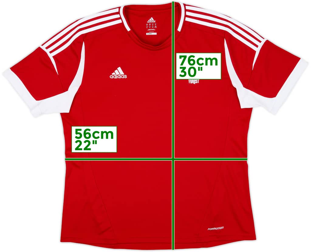 2013-14 Nottingham Forest Home Shirt - 8/10 - (XL)
