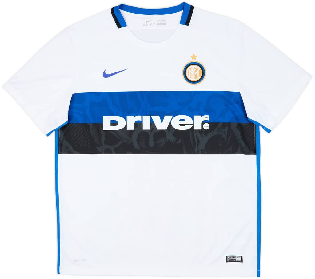 2015-16 Inter Milan Away Shirt - 10/10 - (XL)