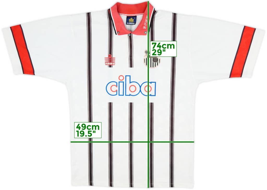 1993-94 Grimsby Town Home Shirt - 8/10 - (M)