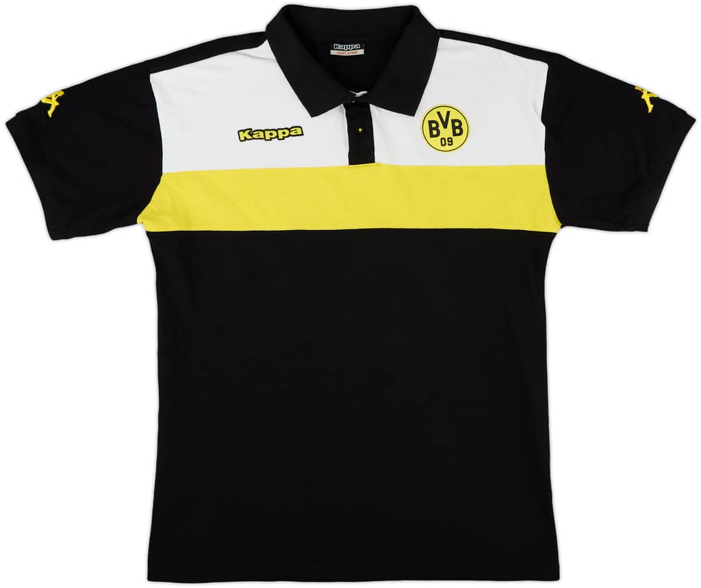 2009-10 Borussia Dortmund Kappa Polo Shirt - 7/10 - (3XL)