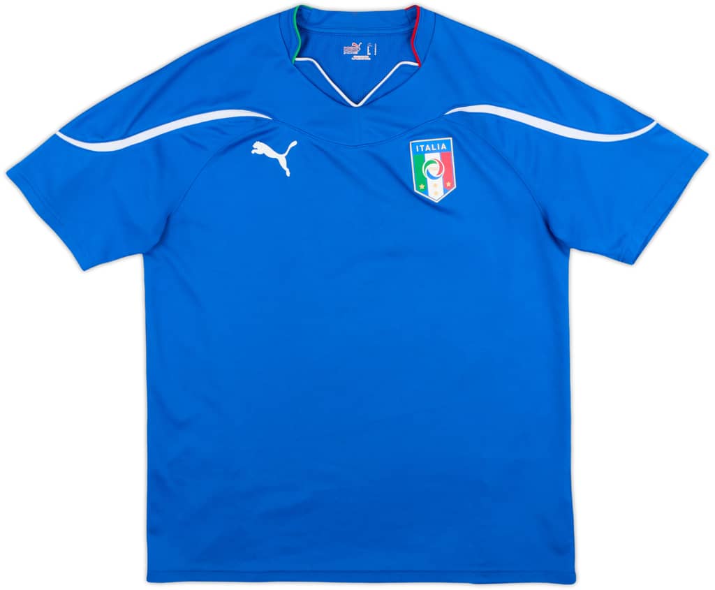 2010-12 Italy Basic Home Shirt - 8/10 - (L)