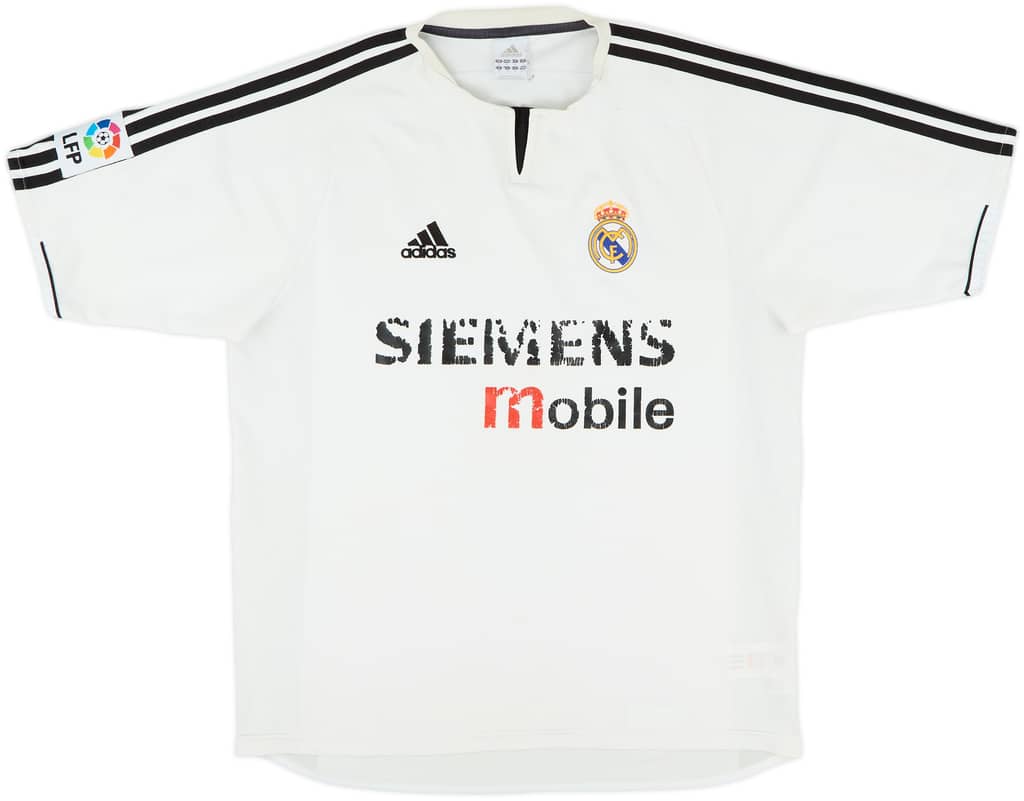 2003-04 Real Madrid Home Shirt - 4/10 - (M)