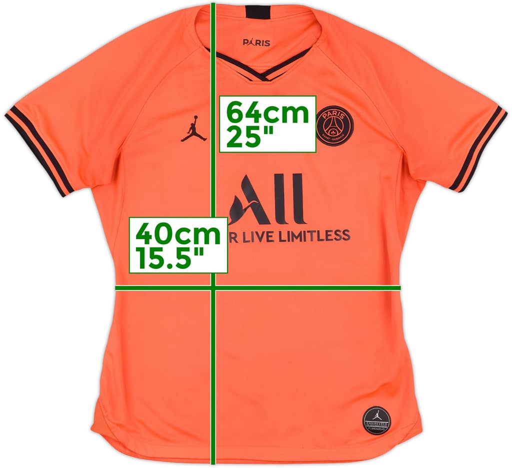 2019-20 Paris Saint-Germain Away Shirt - 8/10 - (Women's M)