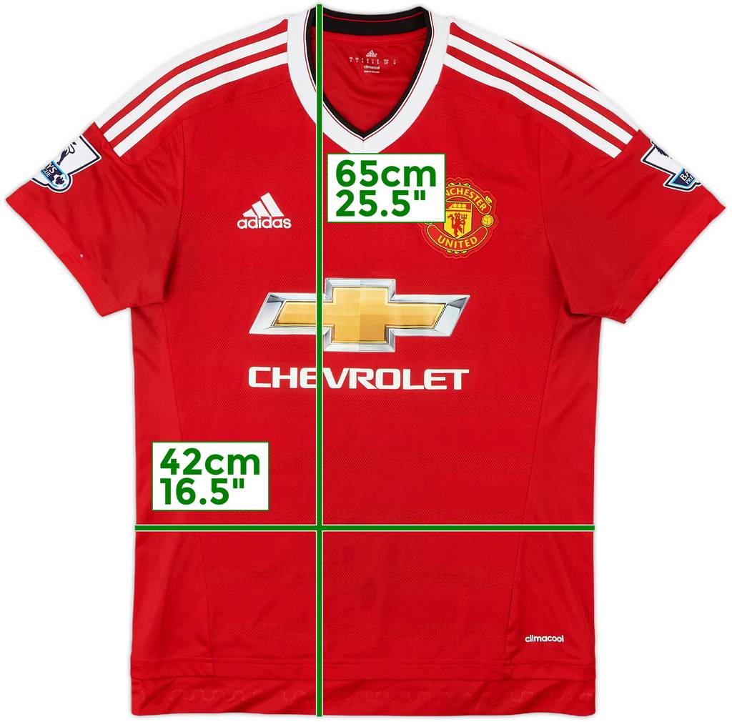 2015-16 Manchester United Home Shirt - 5/10 - (S)