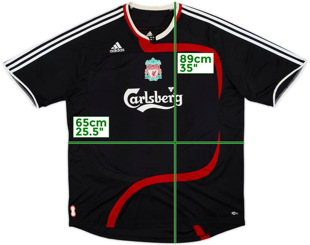 2007-08 Liverpool Third Shirt - 5/10 - (XXL)