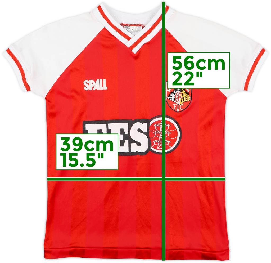 1991-93 Stirling Albion Home Shirt - 8/10 - (L.Boys)