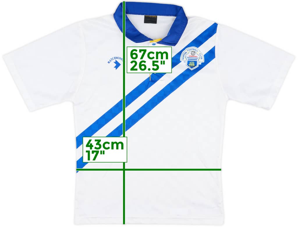 1989-91 Greenock Morton Home Shirt - 8/10 - (S)