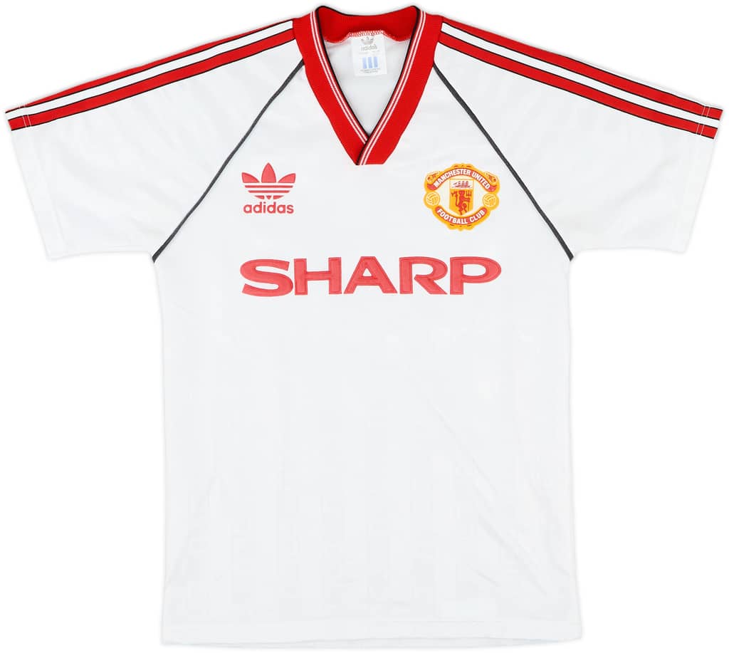 1988-90 Manchester United Away Shirt - 9/10 - (Y)