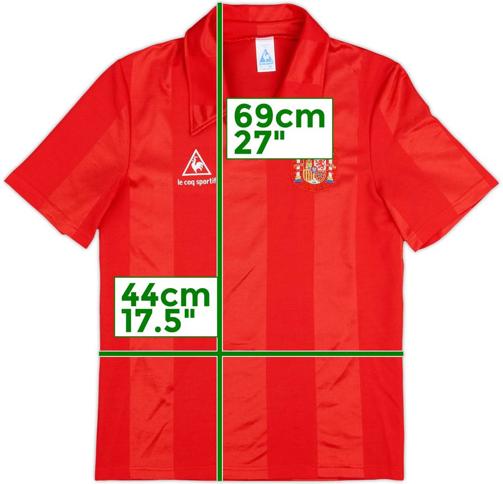 1984-86 Spain Home Shirt - 9/10 - (Y)