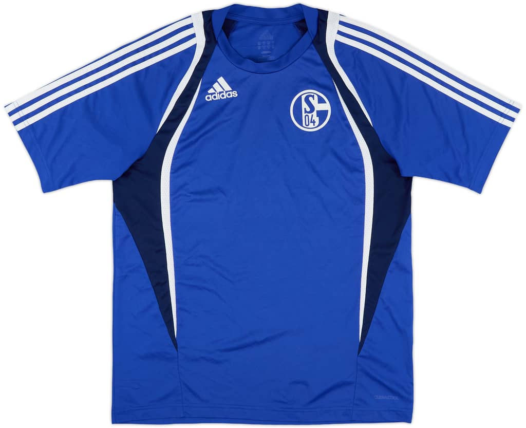 2009-10 Schalke adidas Training Shirt - 8/10 - (M/L)