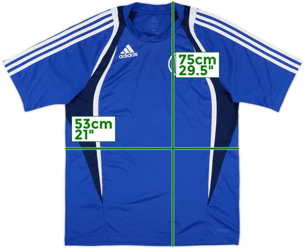 2009-10 Schalke adidas Training Shirt - 8/10 - (M/L)