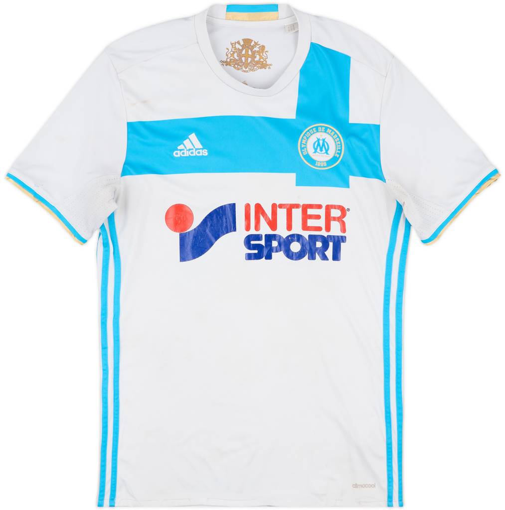 2016-17 Olympique Marseille Home Shirt - 4/10 - (M)