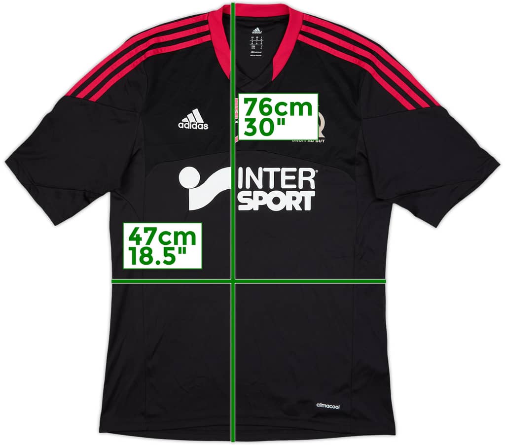 2012 Olympique Marseille Special 'Contre le Cancer' Shirt - 6/10 - (M)