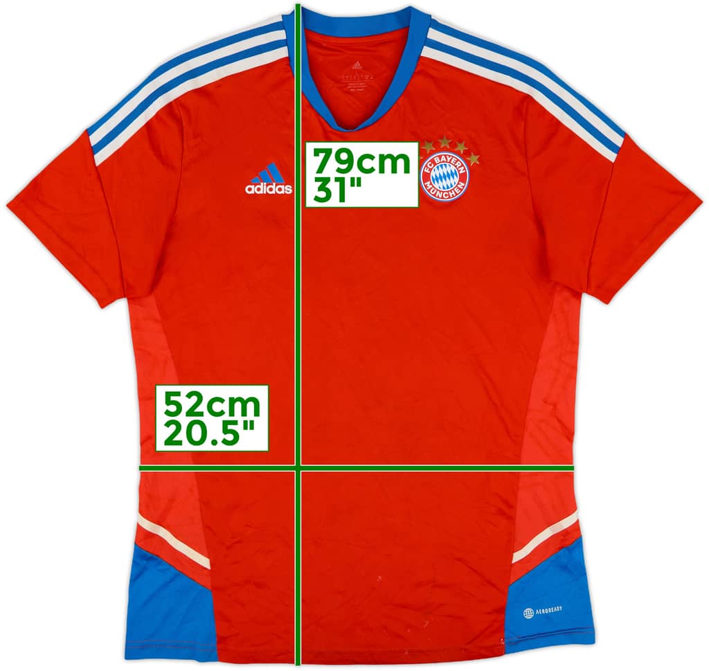 2022-23 Bayern Munich adidas Cotton Tee - 5/10 - (L)