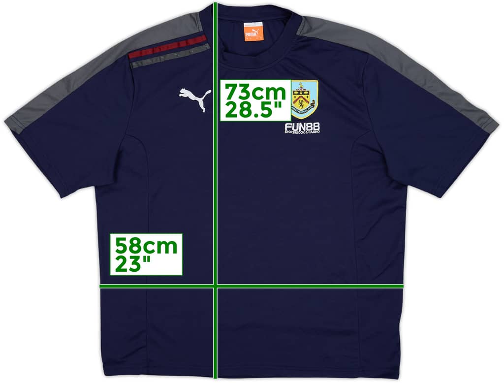 2011-12 Burnley Puma Cotton Tee - 7/10 - (L)