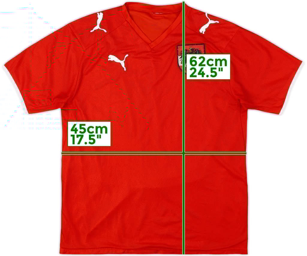 2008-09 Austria Home Shirt - 6/10 - (M)