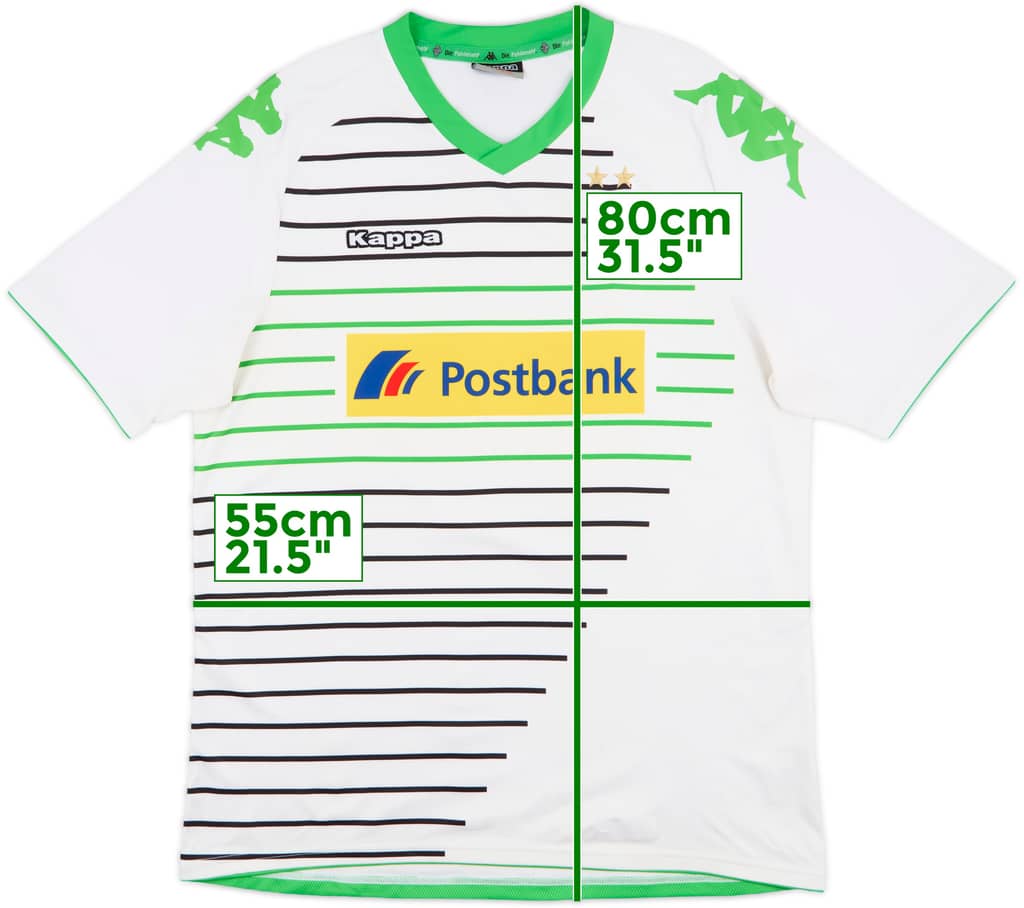 2013-14 Borussia Monchengladbach Home Shirt - 8/10 - (XL)
