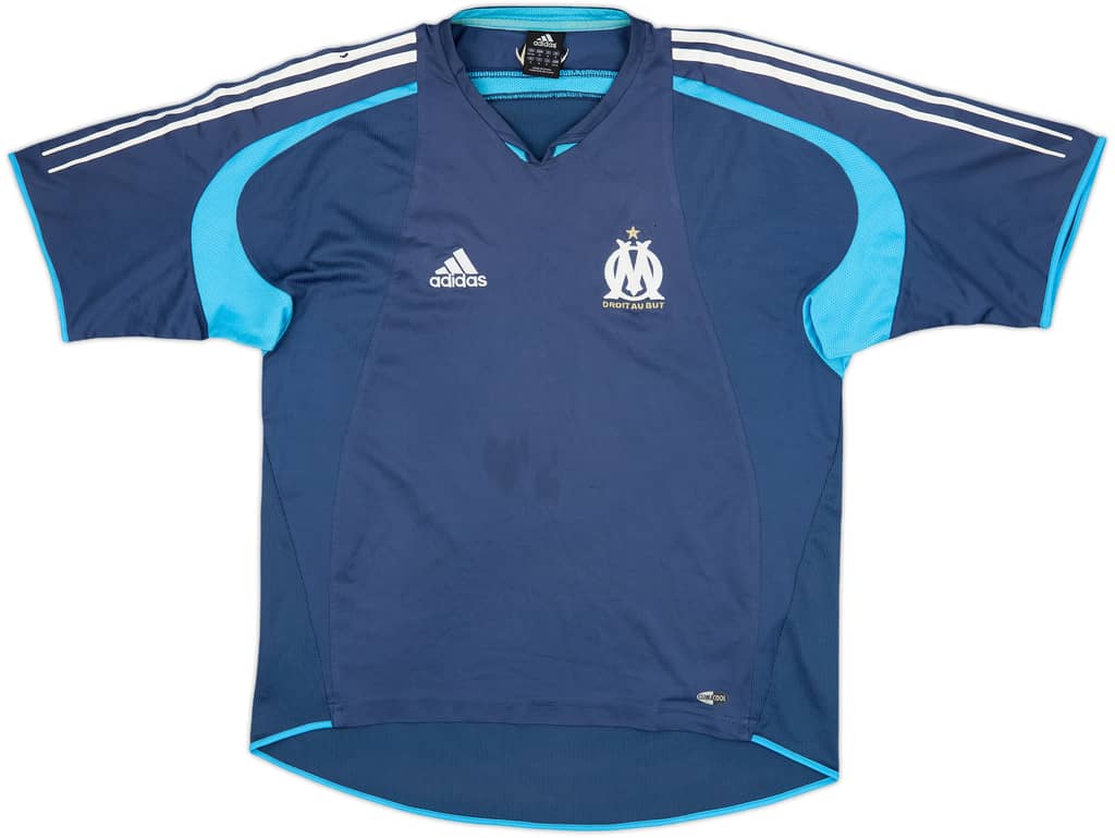 2004-05 Olympique Marseille adidas Training Shirt - 6/10 - (M/L)