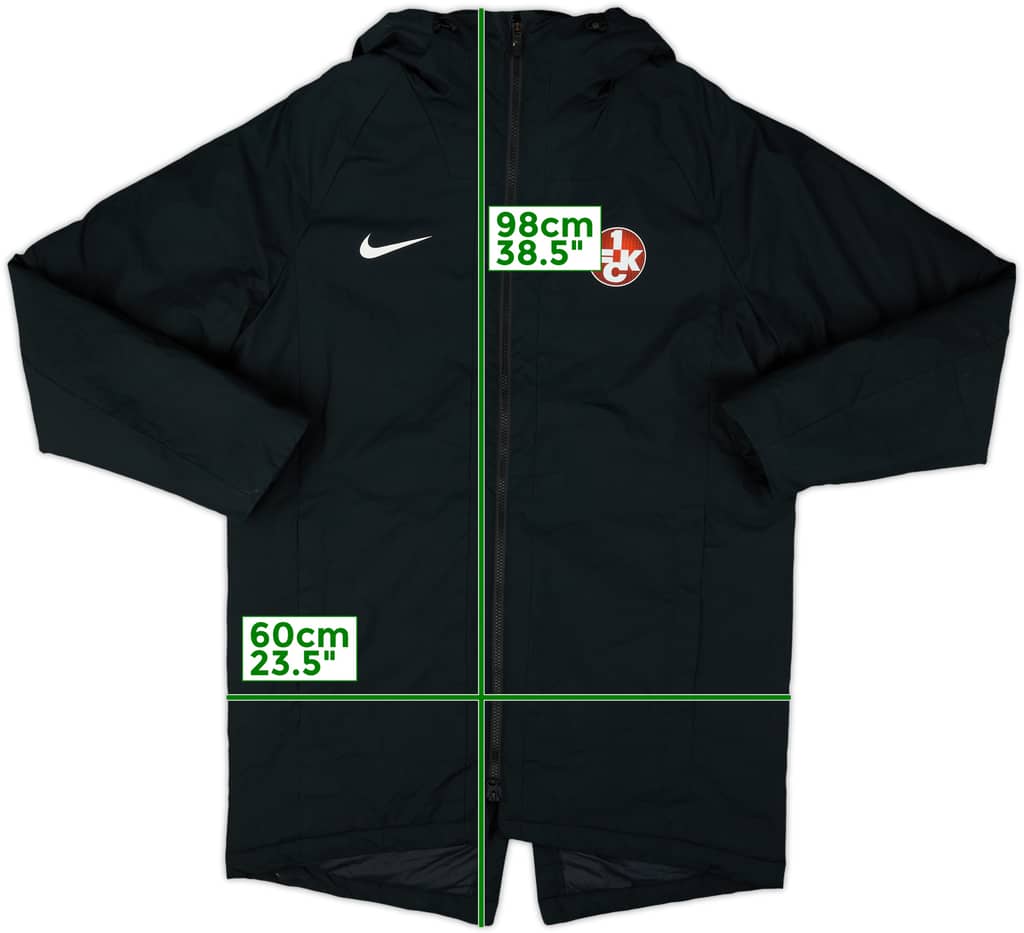2020-21 Kaiserslautern Nike Padded Bench Coat - 8/10 - (L)