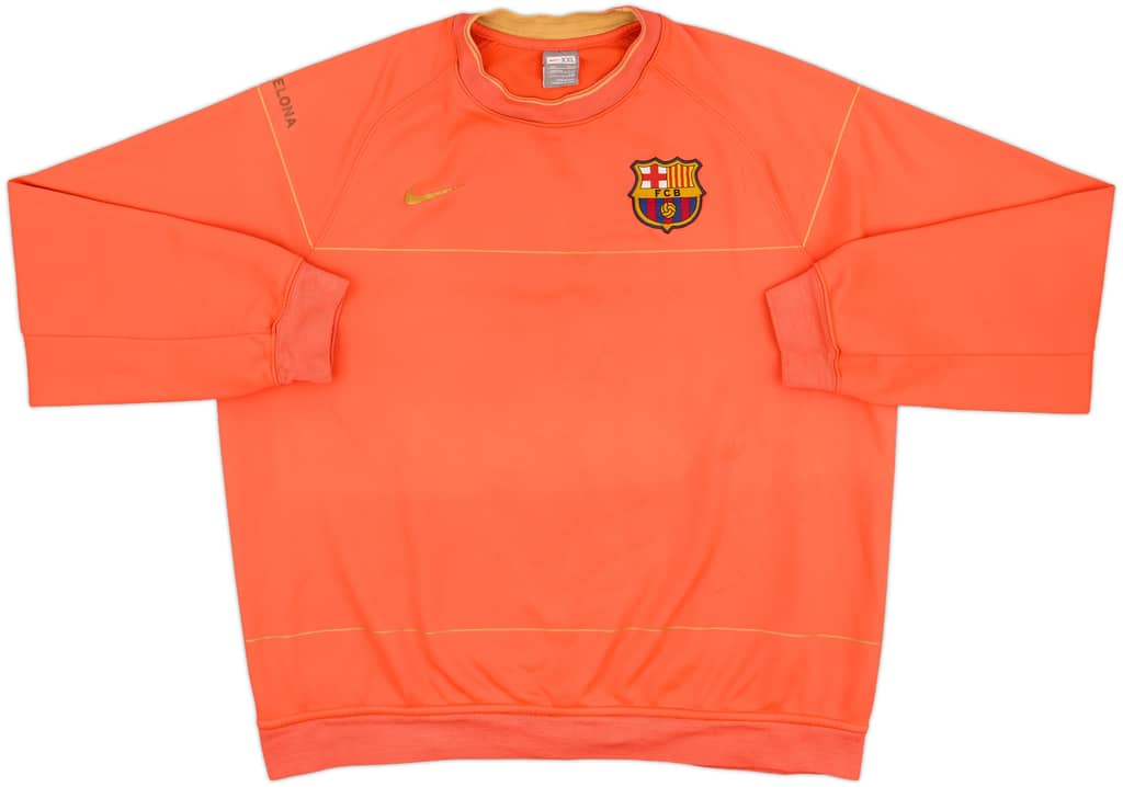 2008-09 Barcelona Nike Sweat Top - 6/10 - (XXL)
