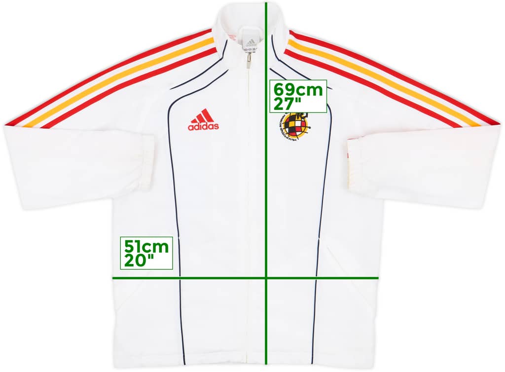 2010-11 Spain adidas Track Jacket - 8/10 - (L.Boys)