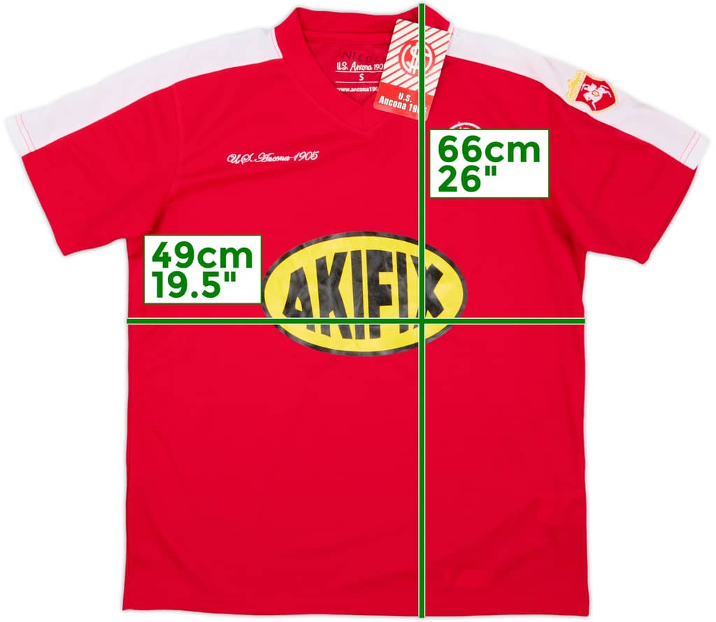 2012-13 Ancona Home Shirt (S)