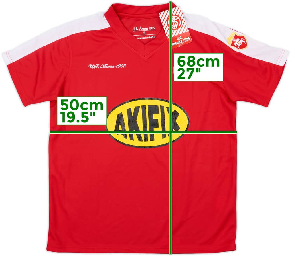 2012-13 Ancona Home Shirt (S)