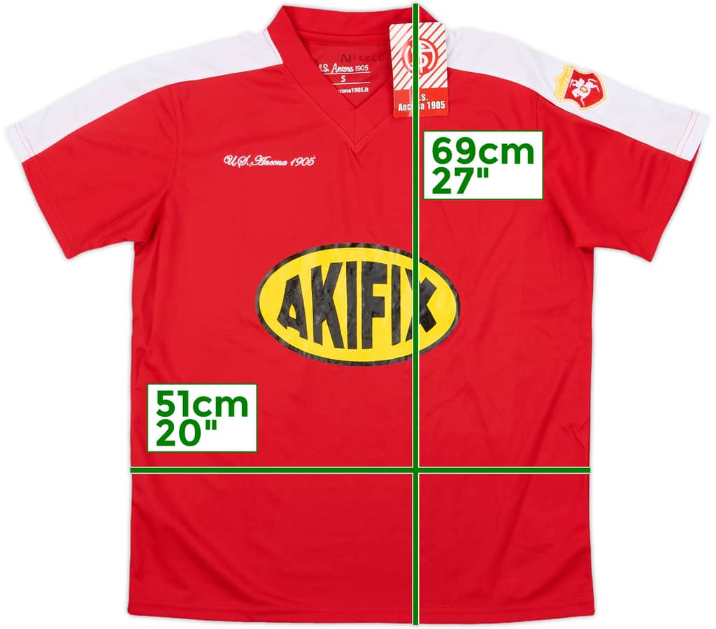 2012-13 Ancona Home Shirt (S)