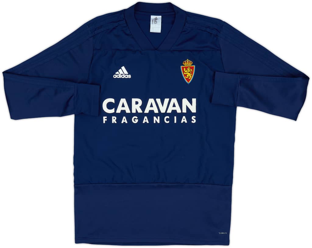 2018-19 Real Zaragoza adidas Sweat Top - 6/10 - (M)