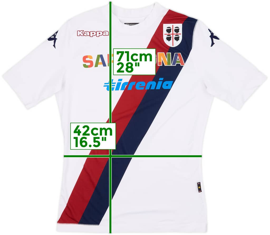 2013-14 Cagliari Away Shirt - 7/10 - (S)