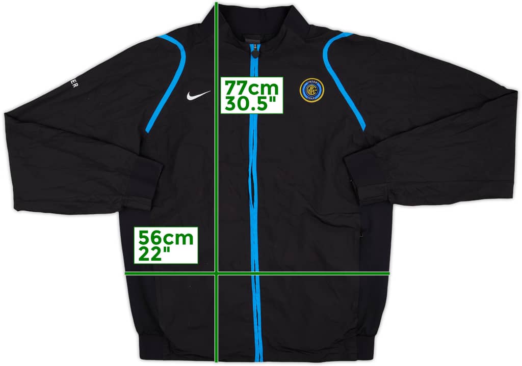 2006-07 Inter Milan Nike Track Jacket - 6/10 - (XL)