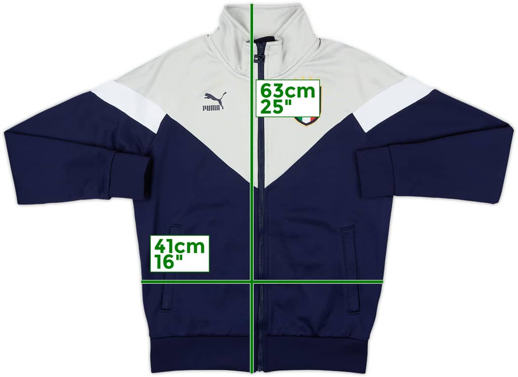2020-21 Italy Puma Track Jacket - 8/10 - (XS)