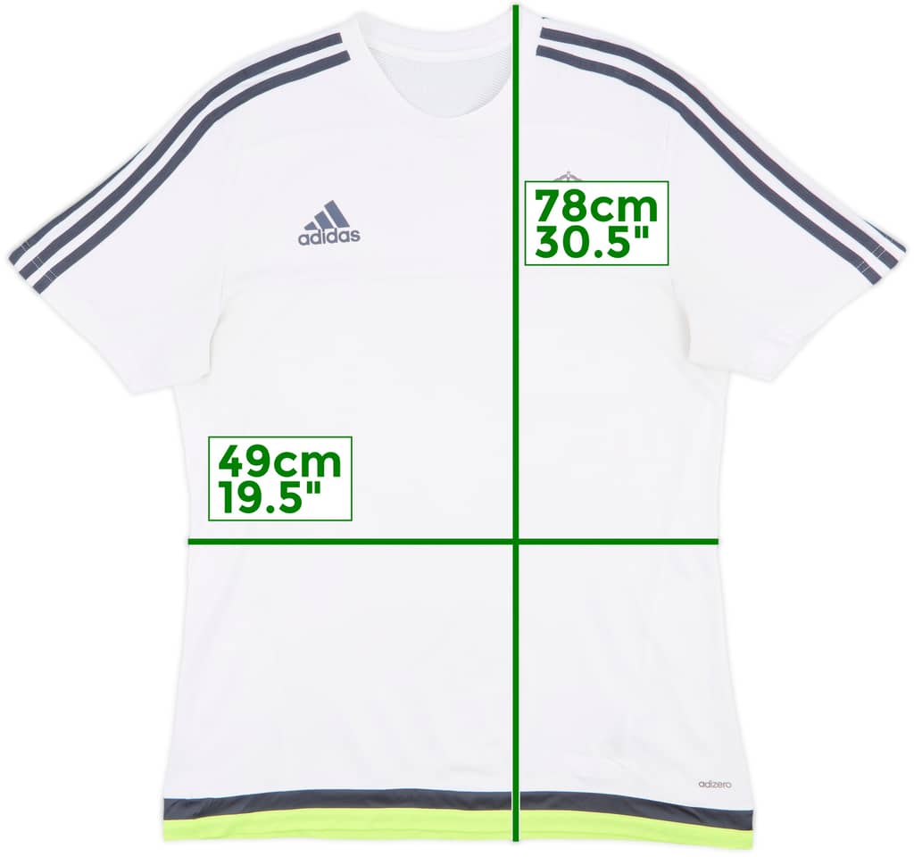 2015-16 Real Madrid adidas Training Shirt - 9/10 - (L)