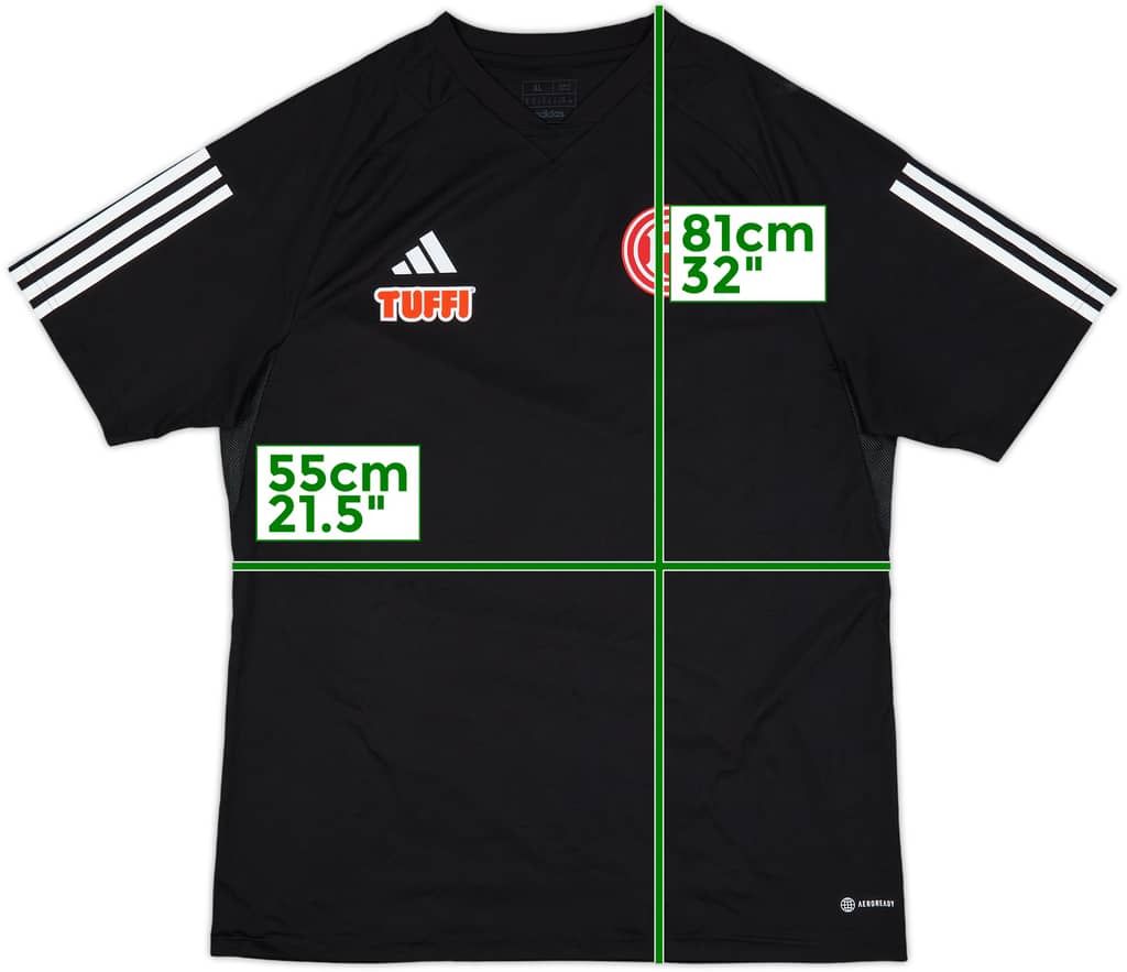 2022-23 Fortuna Dusseldorf adidas Training Shirt - 10/10 - (XL)