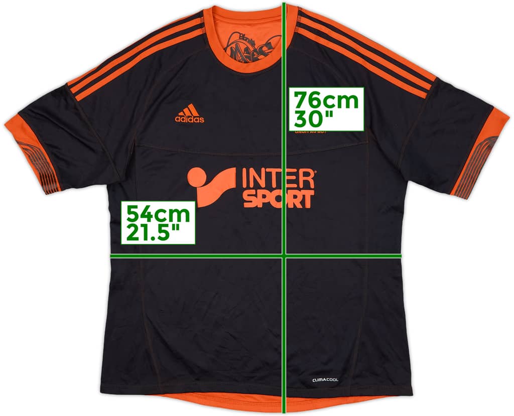 2012-13 Olympique Marseille Third Shirt - 6/10 - (L)