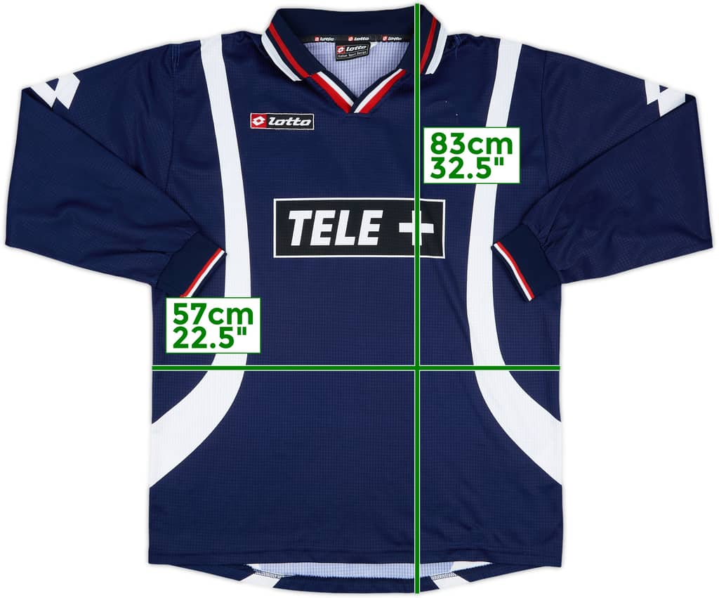 2000-01 Bari Third L/S Shirt - 3/10 - (XL)