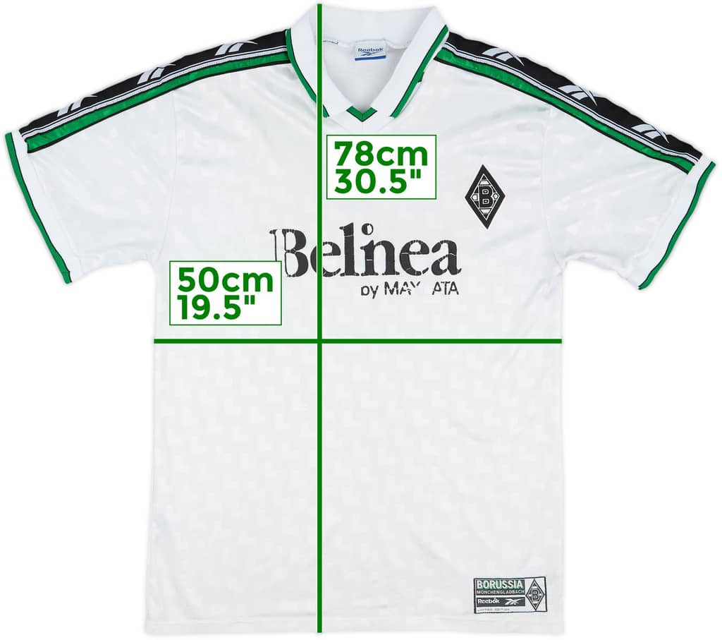 1998-99 Borussia Monchengladbach Home Shirt - 5/10 - (M)