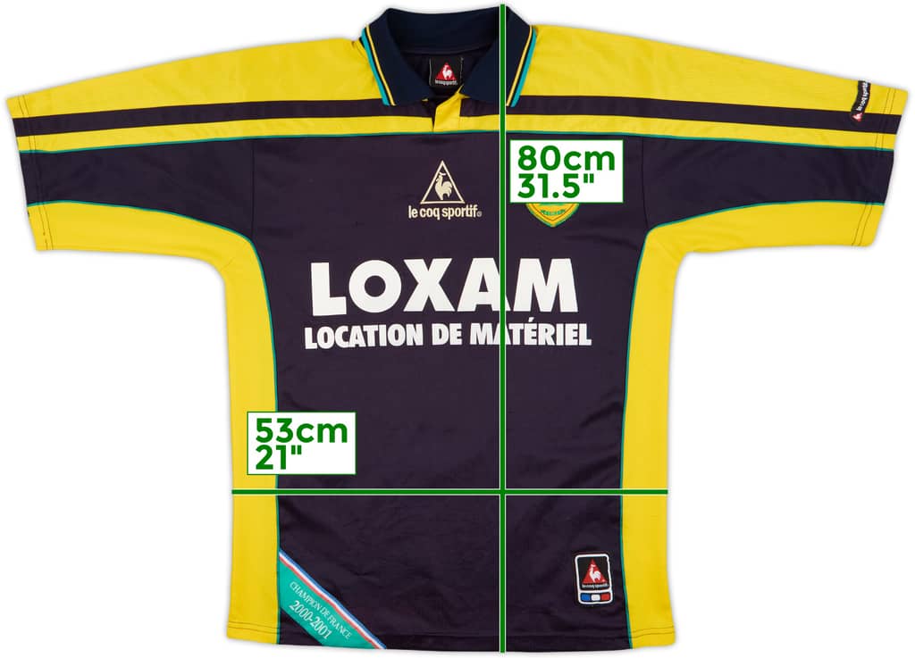 2000-02 Nantes Away Shirt - 7/10 - (L)