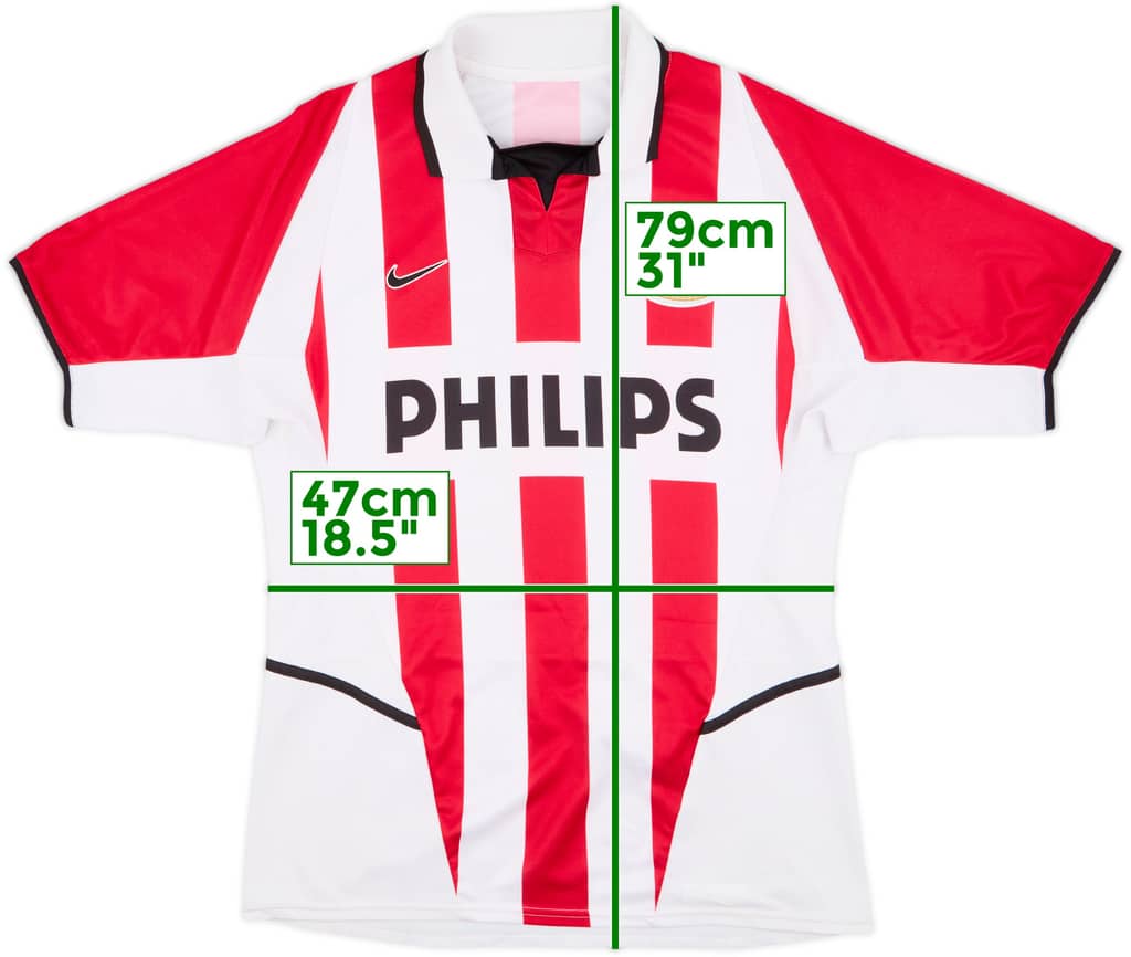 2002-03 PSV Home Shirt - 8/10 - (L)